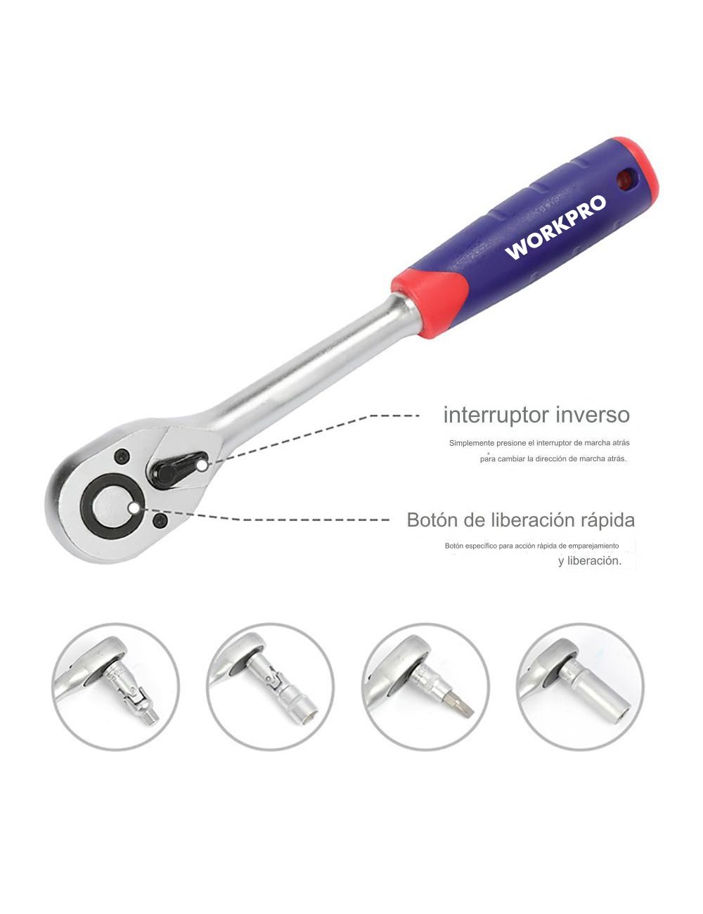 Herramientas mecánica, juego de 108 piezas.