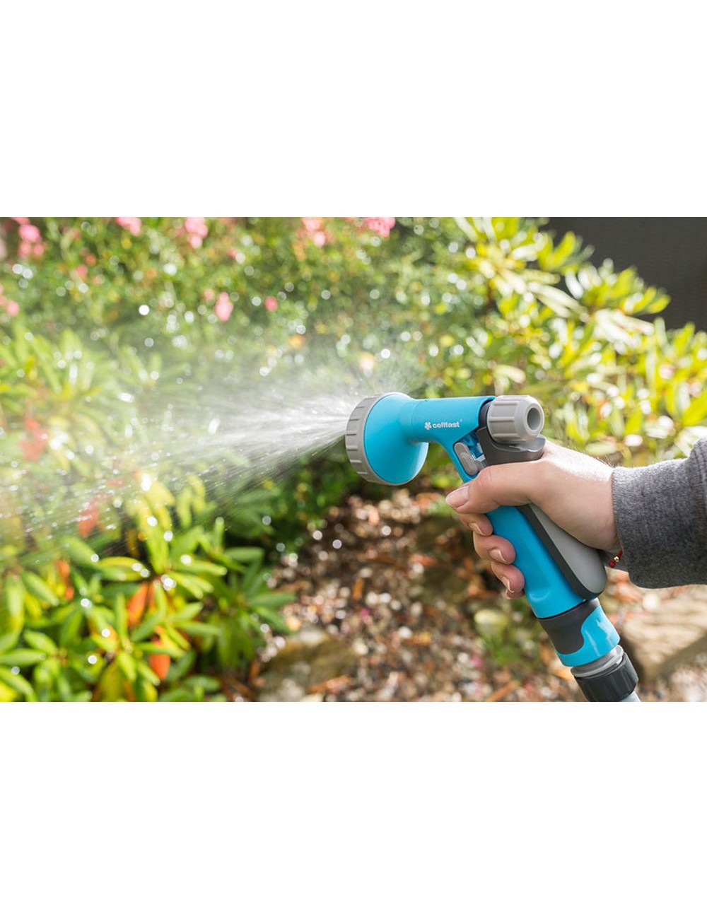Pistola de riego 6 funciones rain ideal cellfast