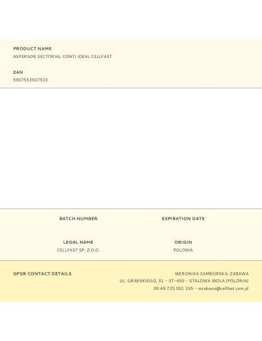 Aspersor sectorial conti ideal cellfast