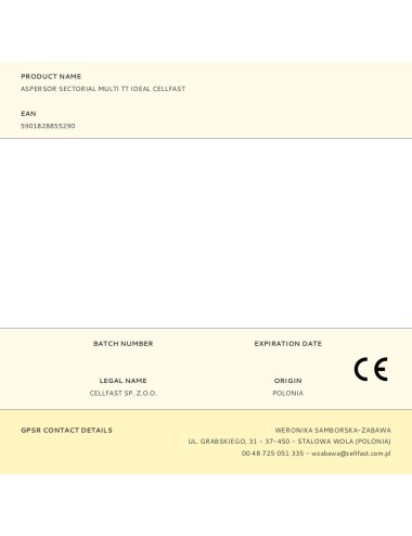 Aspersor sectorial multi tt ideal cellfast