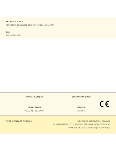 Aspersor oscilante economic ideal cellfast