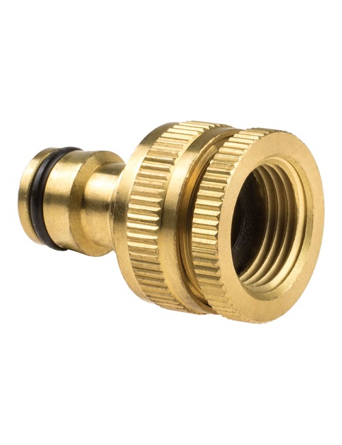 Conector roscado hembra laton brass 1/2" - 3/4"