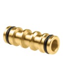 Conector de 2 vias laton brass