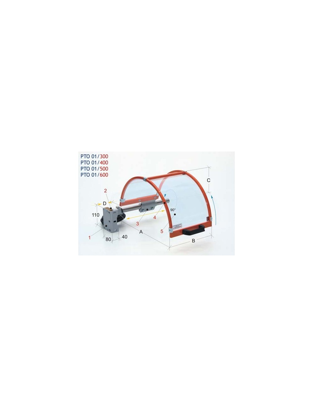 Pantalla Protectora para Torno  PTO 01/300