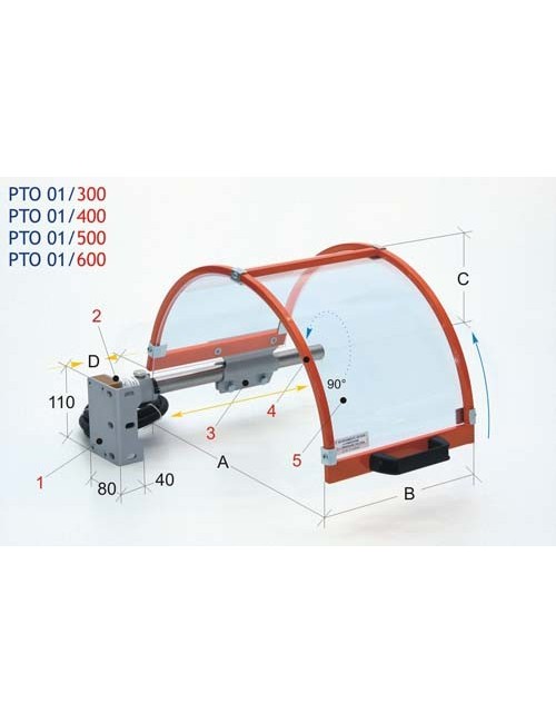 Pantalla Protectora para Torno  PTO 01/300