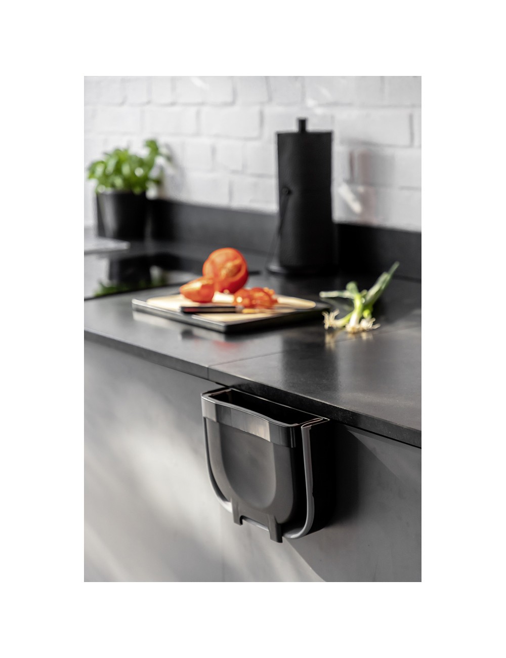 Cubo para puerta de amario plegable 5 l