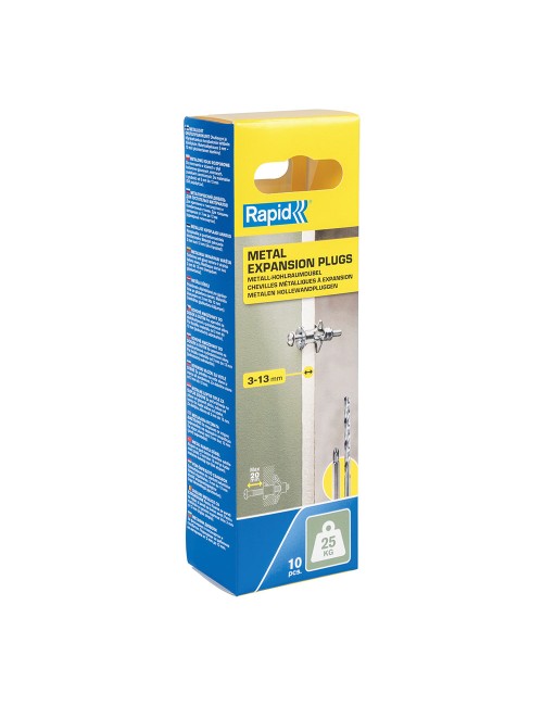 Taco de expansión metálico ø8x32 tornillo m4x40(bolsa 10 unid)