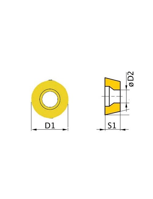 PLAQUITA HM ISO RNMG1003MO 5UND
