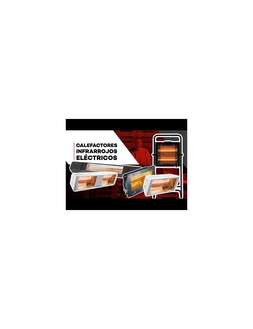 CALEFACTOR INFRARROJOS MWEHSAFE20-AL 2000W Calefactor infrarrojos MWEHSAFE20AL