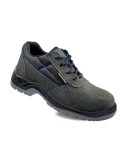 Zapatos de seguridad piel serraje perforado s1p metalfree talla 42