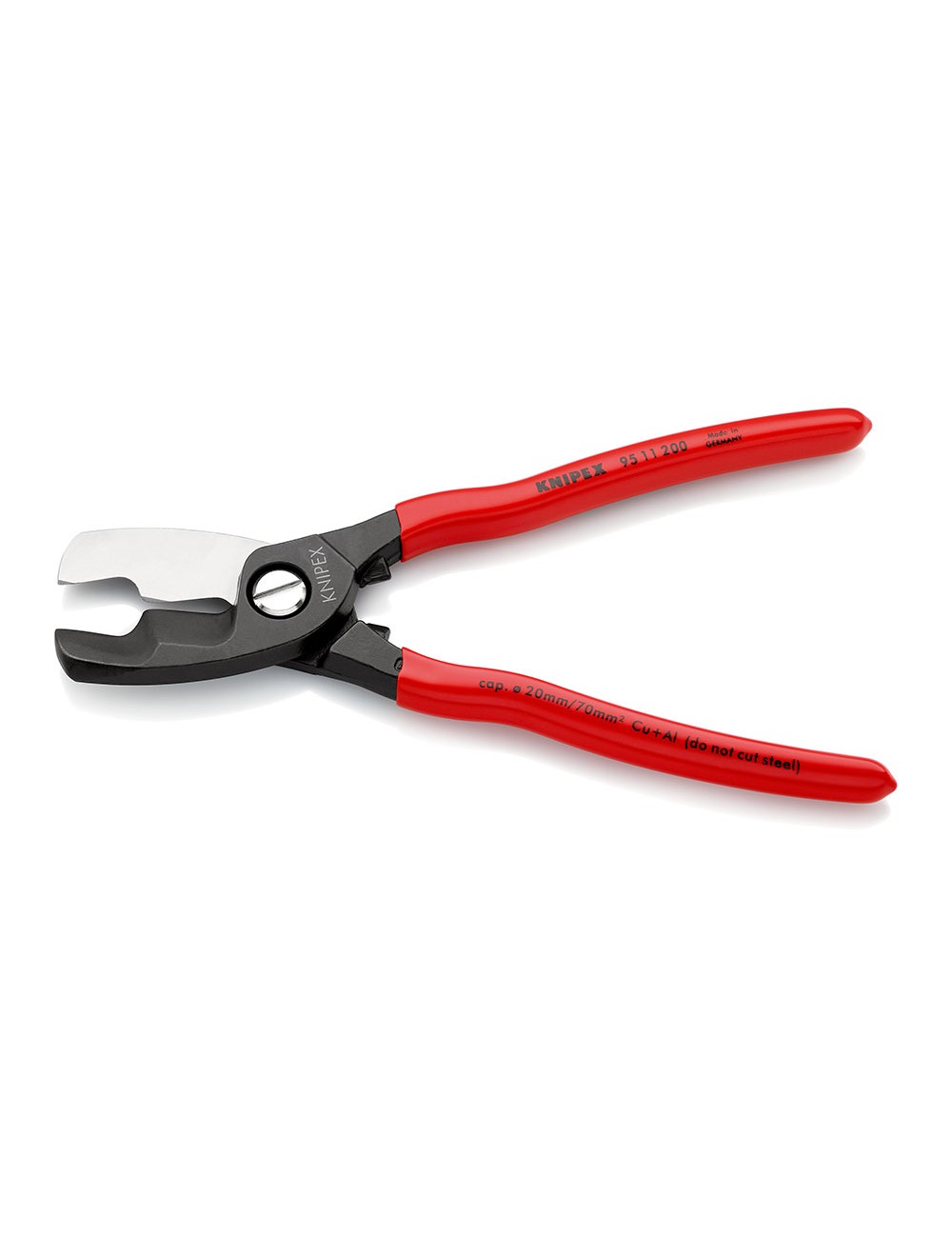 Tijera cortacables con filo de corte 200 mm ø20 mm / 70 mm