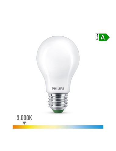 Bombilla ultra efficient led classic e27 7,3 w 1535 im 3000 k, ø7 x 12,7 cm