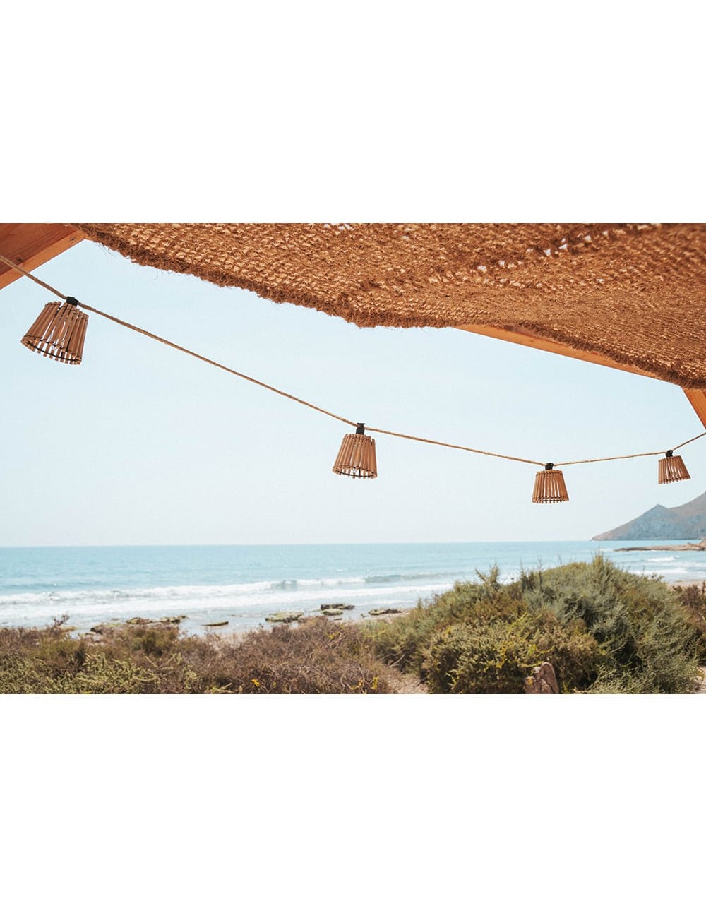 Guirnalda okinawa solar + bateria 10 bombillas 8 m