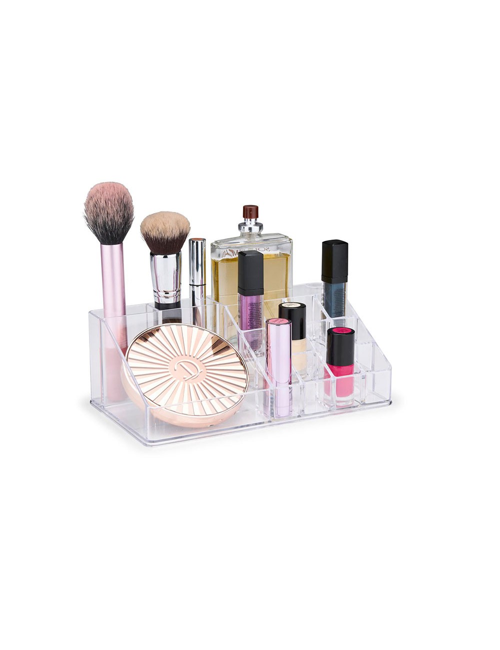 Organizador cosméticos con 17 compartimentos
