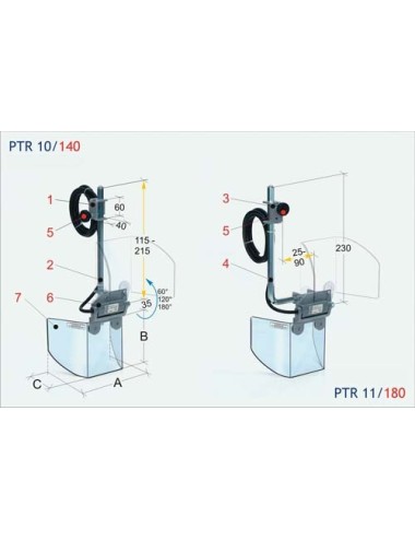 PROTECTOR TALADRO PTR 10/140  200x140 PTR 10\140