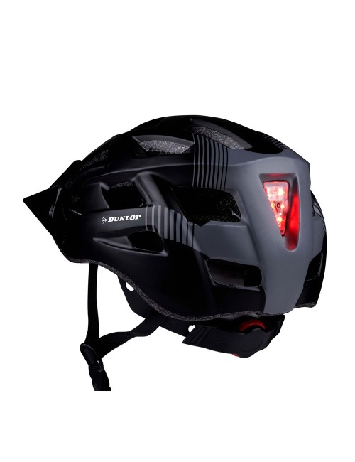 Casco bicicleta con leds rojos talla l 58 - 61 cm