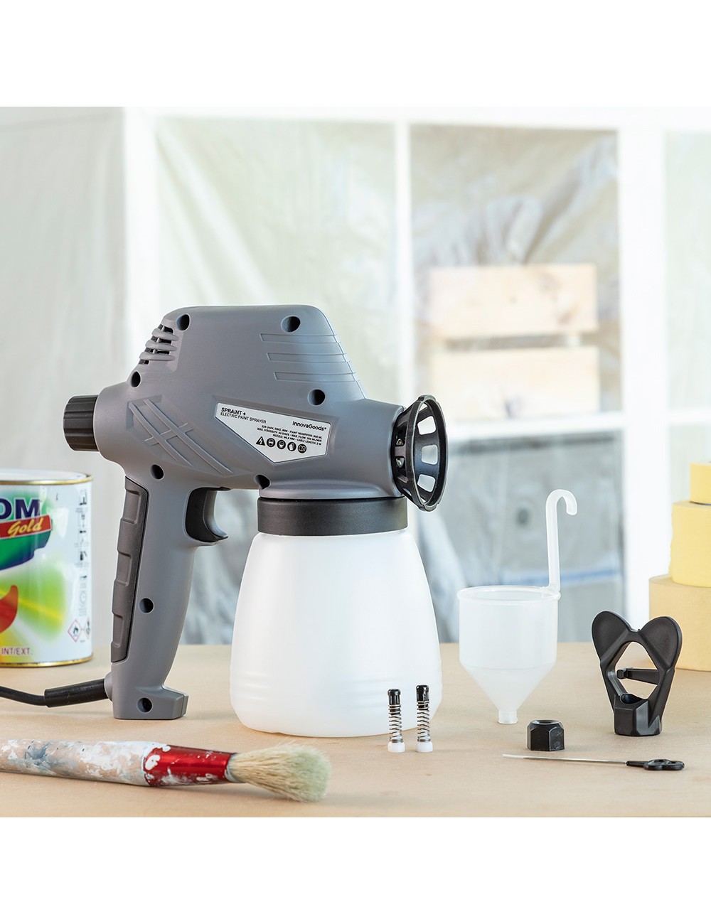 Pistola para pintar eléctrica spraint+ innovagoods