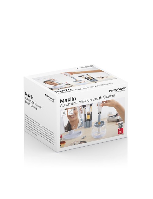Limpiador y secador automático de brochas de maquillaje