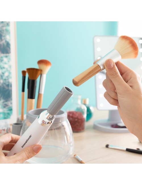 Limpiador y secador automático de brochas de maquillaje