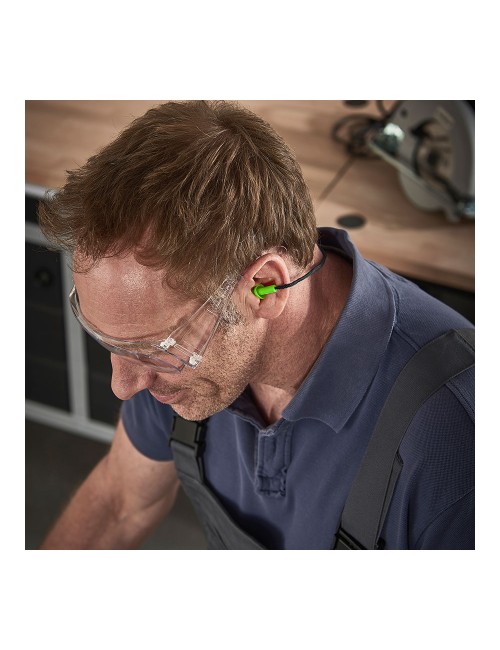 1 par de tapones con cordón y estuche (ce) 4962000 wolfcraft