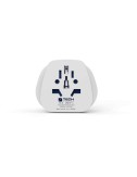 Adaptador entrada multiple mundial a salida clavija europa, tb-901, travel blue