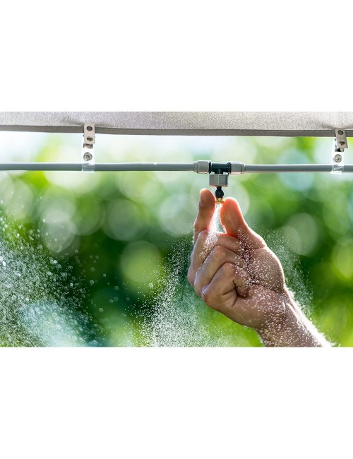 Set de nebulización/climatización para exterior de 7,5 m