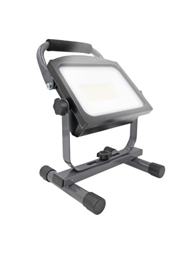 Foco / proyector led recargable 50 w 5000 lm 6500 k