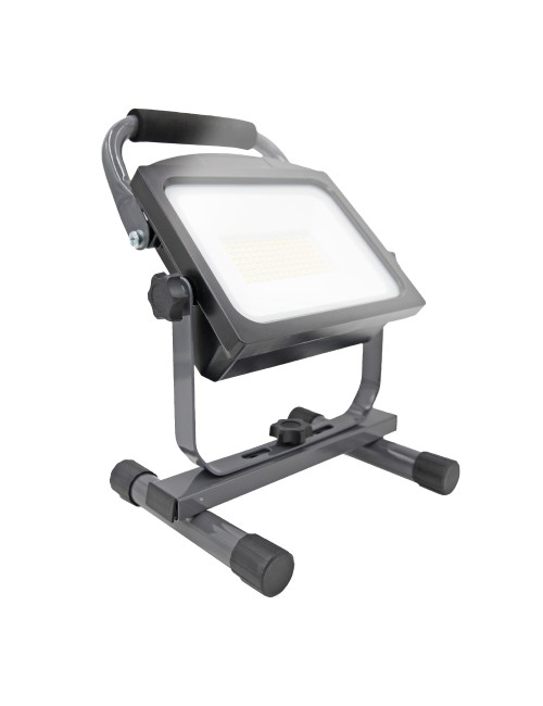 Foco / proyector led recargable 50 w 5000 lm 6500 k