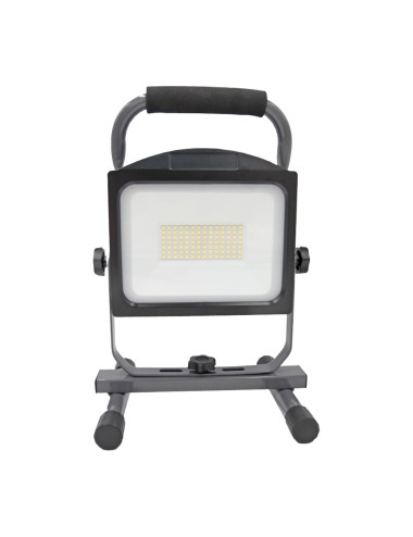 Foco / proyector led recargable 50 w 5000 lm 6500 k