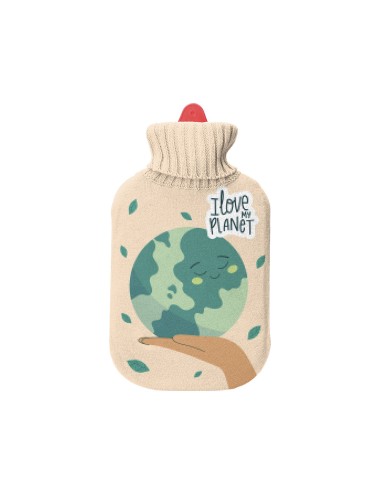 Bolsa de agua caliente 2 l modelo cuidar el planeta