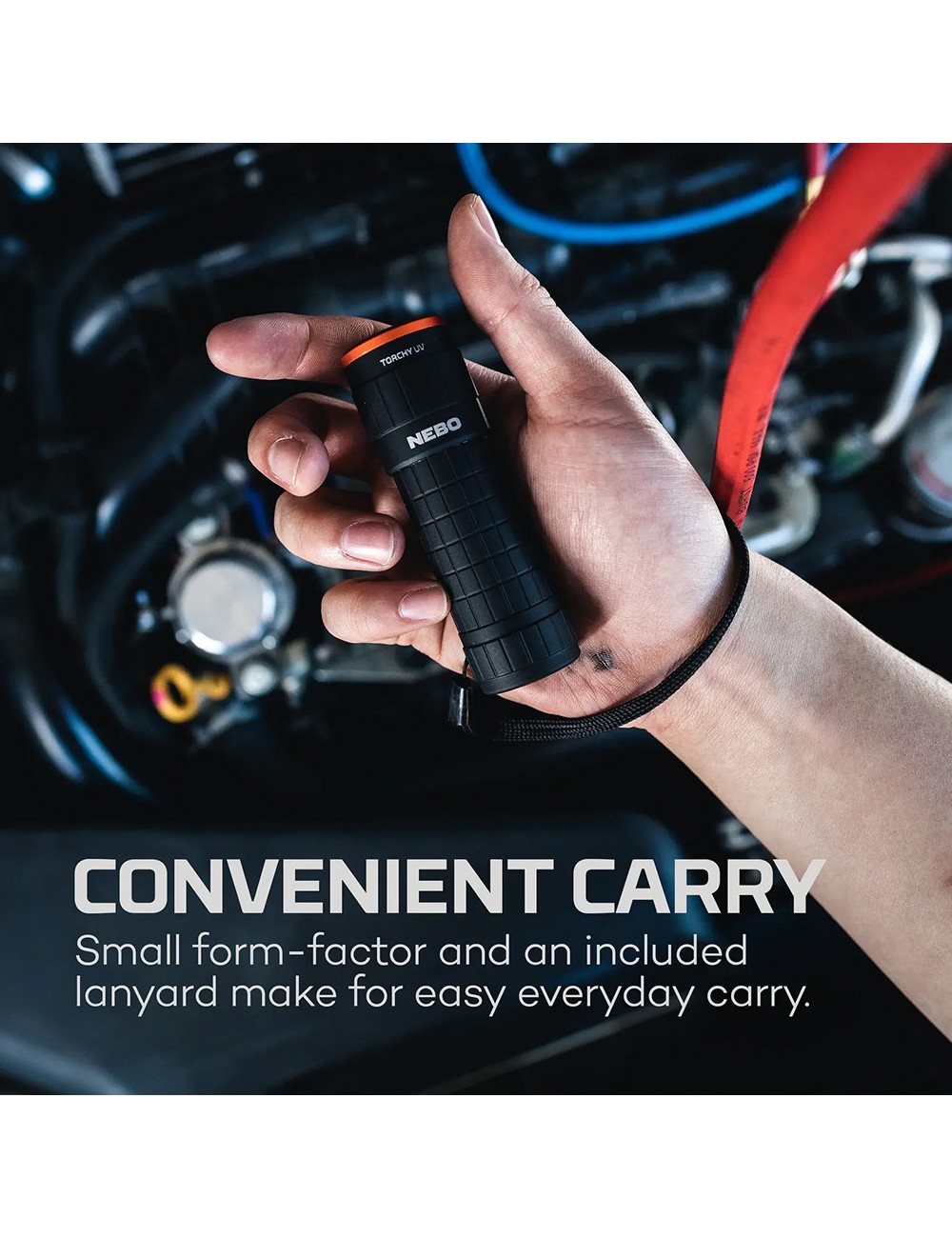 Linterna torchy uv - luz ultravioleta