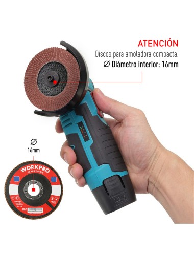 Disco láminas plano ø100 x 16 mm 80 g