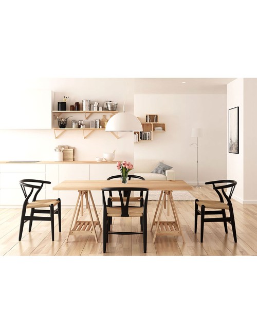 Tablero madera maciza de pino, 160x80x3cm astigarraga