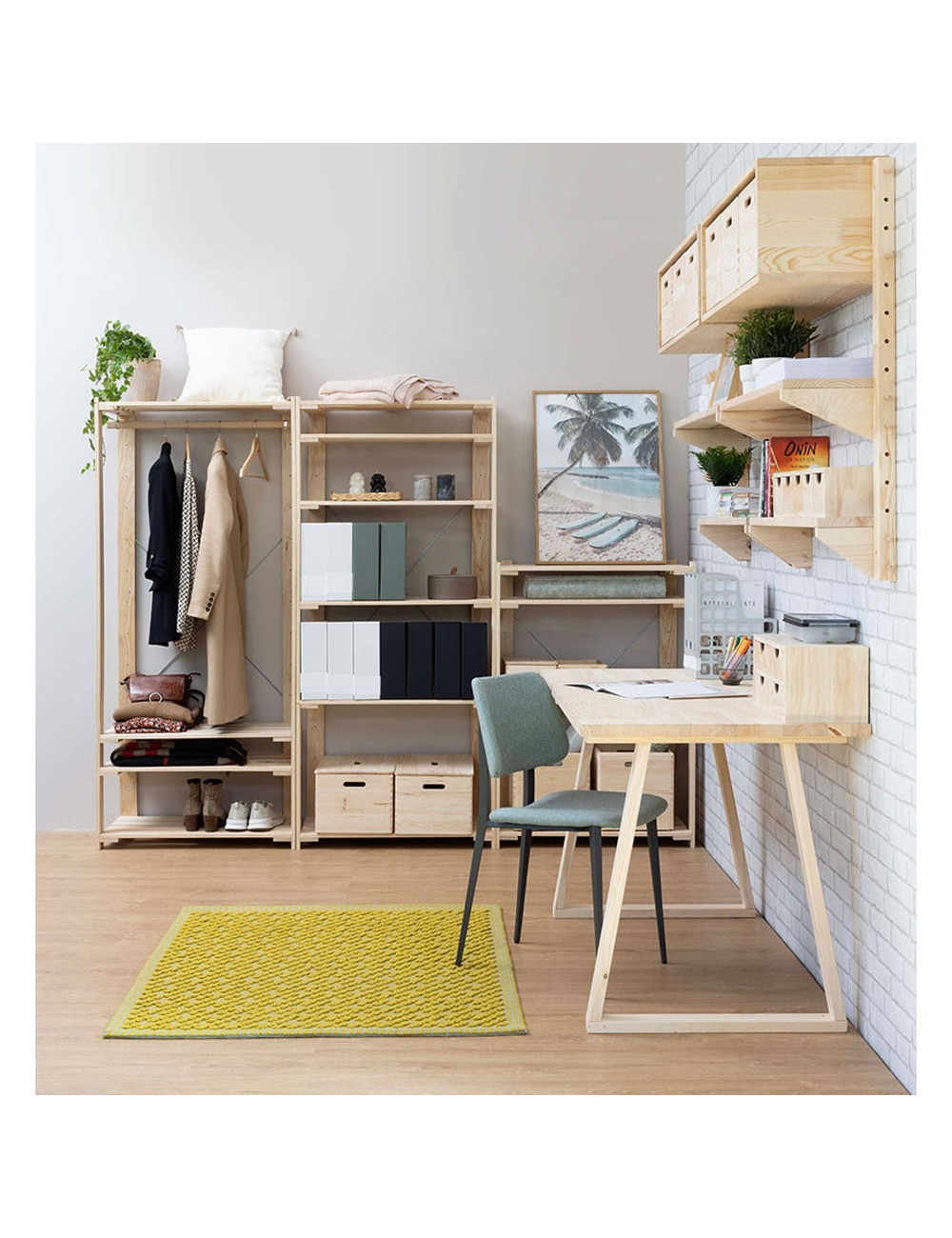 Pata, 4 posiciones 75x64x5,8cm. astigarraga