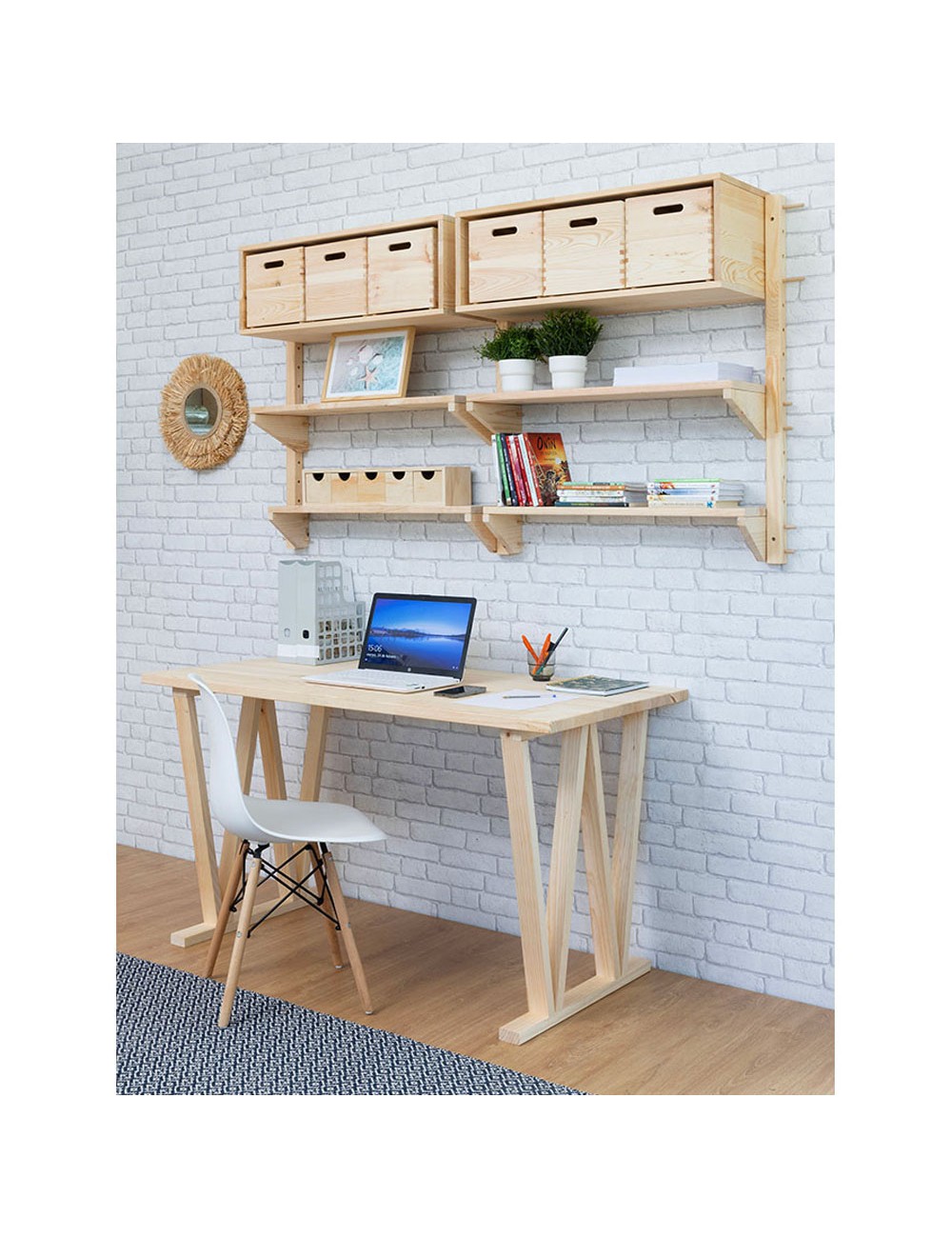 Pata, 2 posiciones 75x64x5,8cm. astigarraga