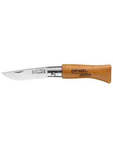 Navaja acero carbono n 2, hoja de 3,5 cm