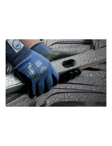 Guante dyneema diamond con palma nitrilo foam, táctil, t-11