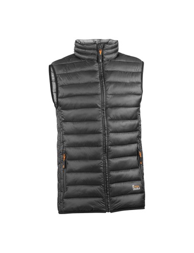 Chaleco acolchado. negro. xl