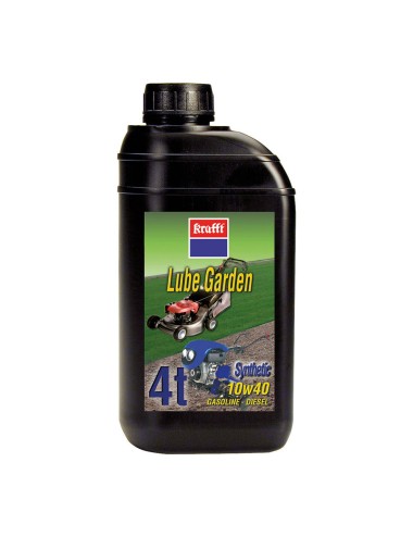 Aceite sintético lube garden 4t 10w40 1l. krafft