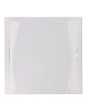 Tapa de registro cuadrada empotrable abs 30x30cm blanca