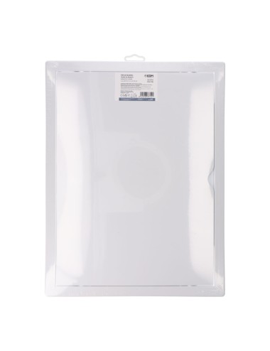 Tapa de registro rectangular empotrable abs 30x40cm blanca