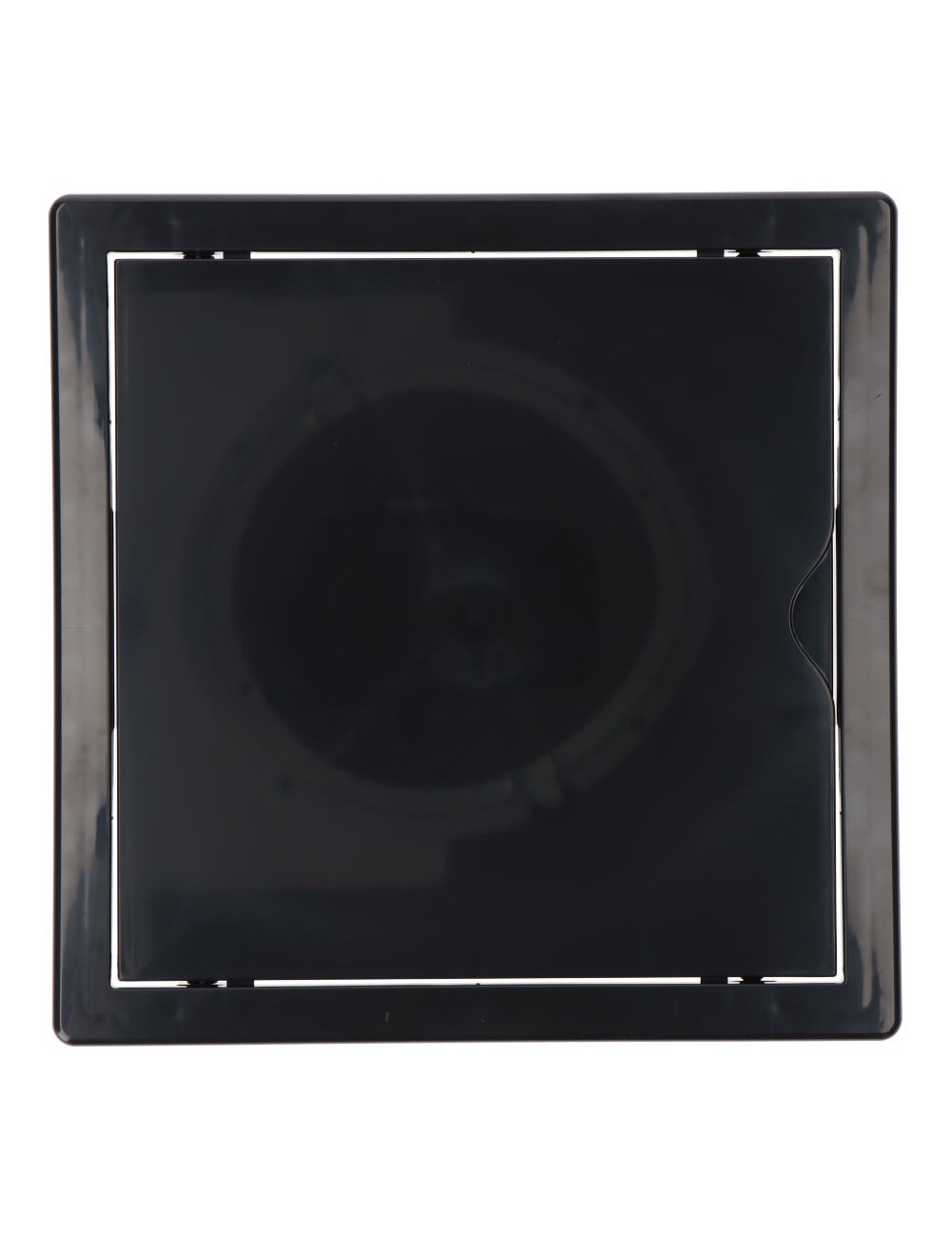 Tapa de registro cuadrada empotrable abs 20x20cm gris antracita