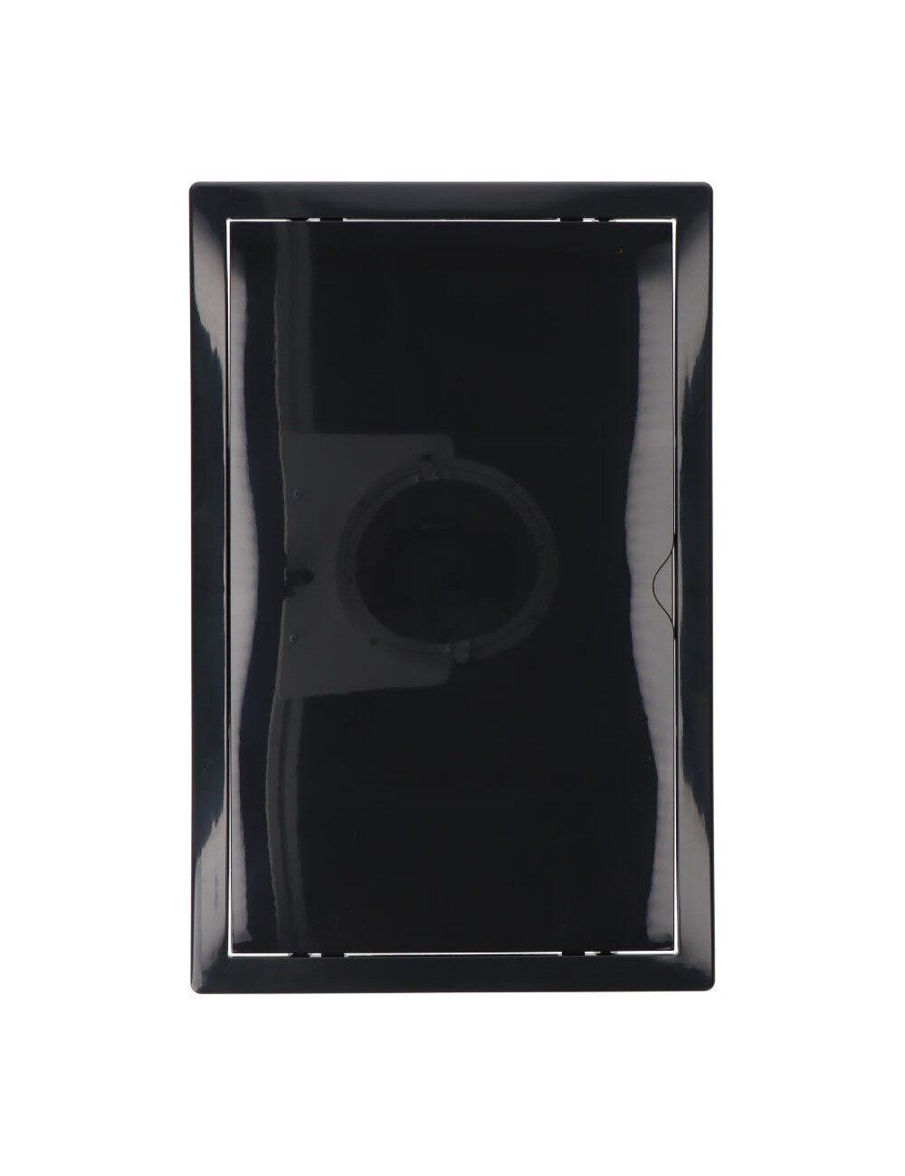 Tapa de registro rectangular empotrable abs 25x40cm gris antracita