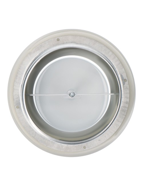 Difusor de empotrar redondo ø125x47mm abs blanco