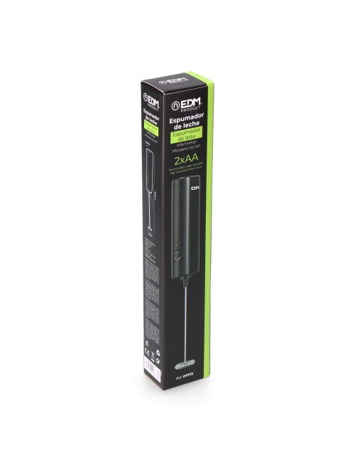 Espumador de leche eléctrico con pilas 2 x aa (no incluidas)
