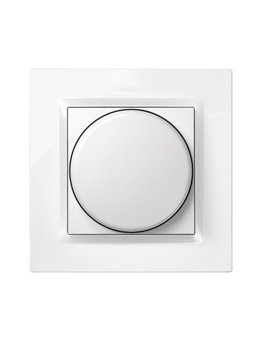 Interruptor led regulable blanco con marco