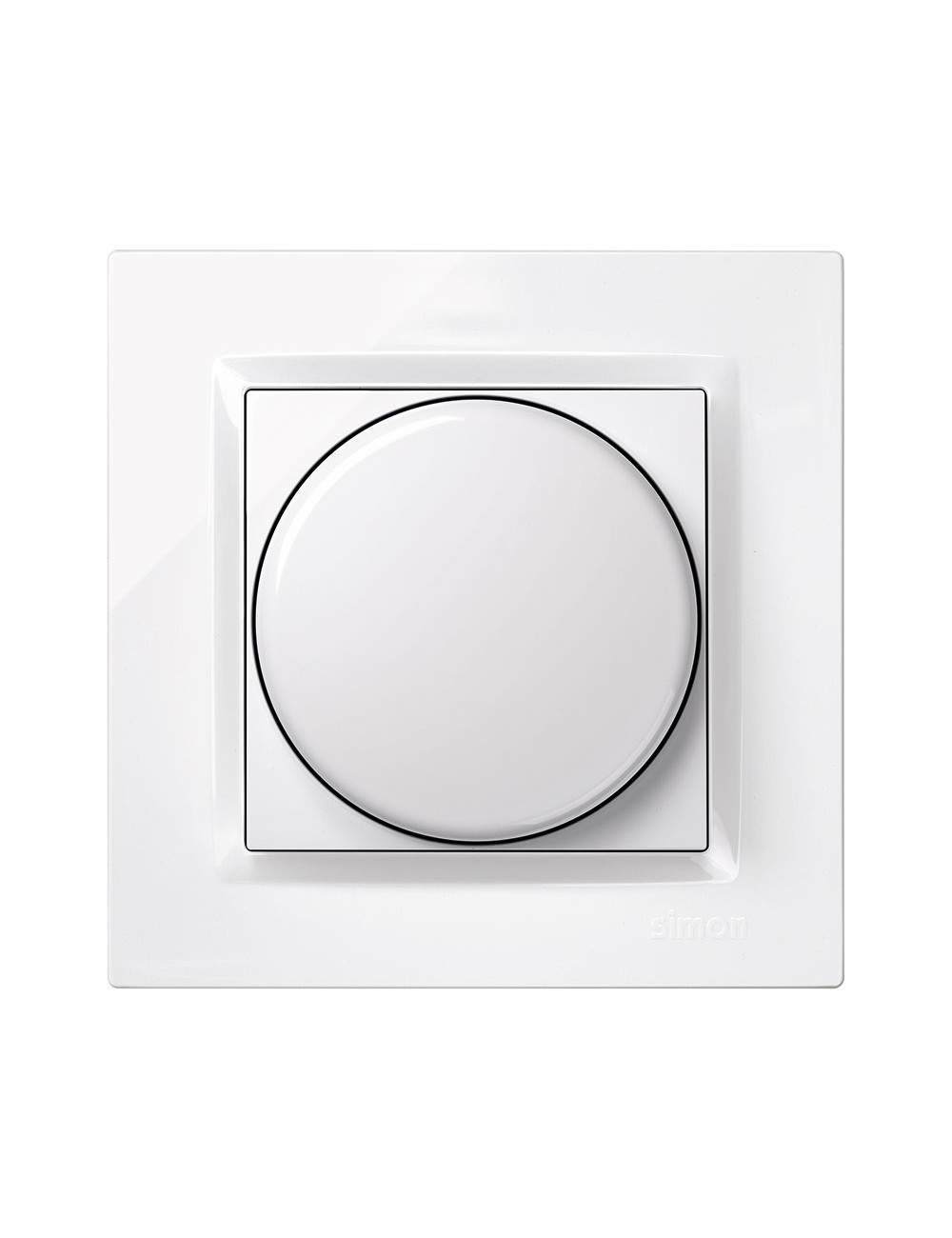 Interruptor led regulable blanco con marco