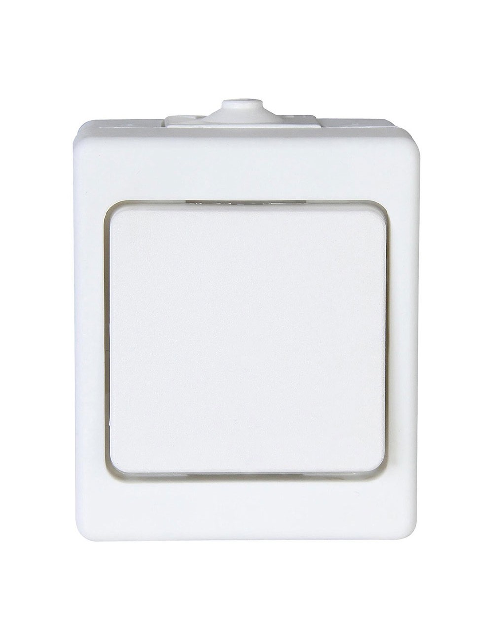 Interruptor conmutador de superficie 10ax 250v~, blanco