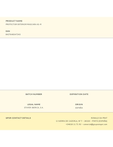 Protector exterior mascara as-r