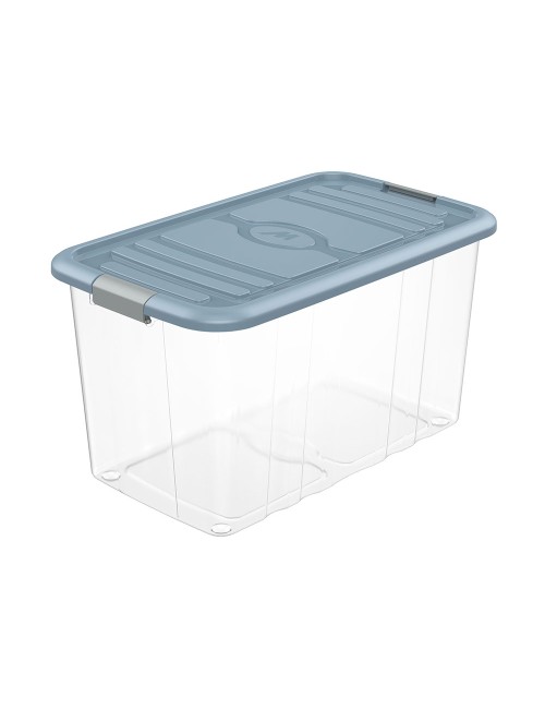 Caja de almacenaje box con tapa doble cierre 30 l